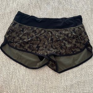 lululemon speed short shortest length